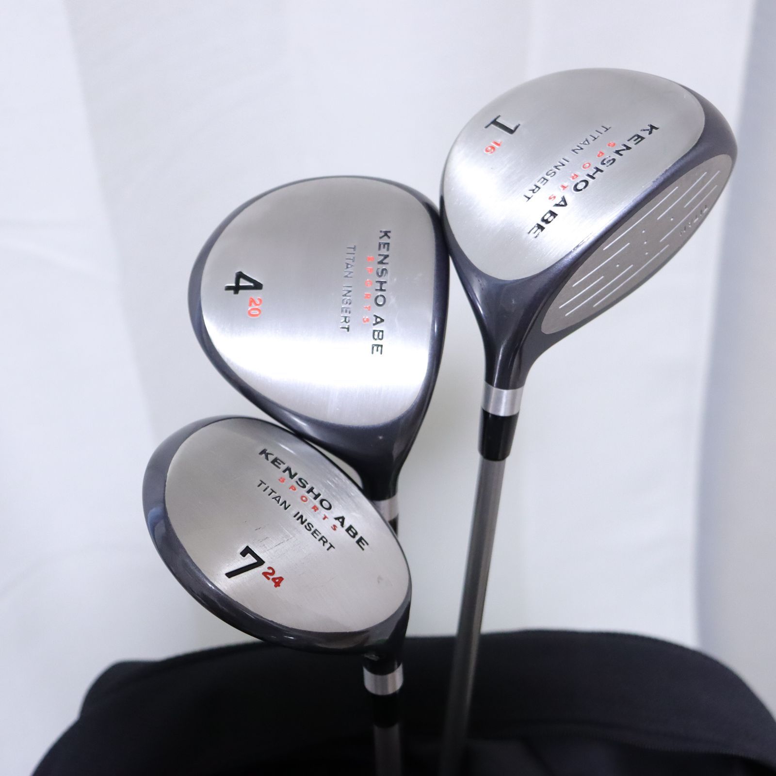 初心者向け　レディースゴルフクラブセット　KENSHO ABEゴルフセット ゴルフクラブセット レディース KENSHO ABE 9本 初心者 キャディバック
