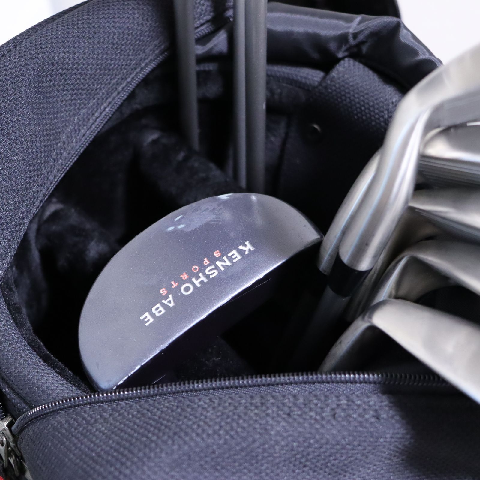 ◇ゴルフクラブセット レディース KENSHO ABE 9本 初心者 キャディ