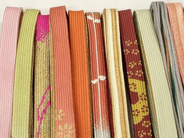 平和屋着物 和装小物 帯締め20本セット 高麗組 金糸 長尺 あり zzz