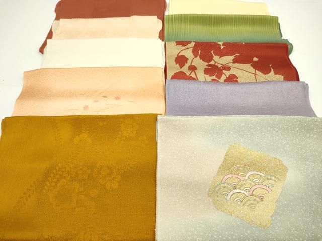 平和屋着物★和装小物　帯揚げ10枚セット　正絹　逸品　CAAZ6389ju 平和屋着物☆和装小物 帯揚げ10枚セット 正絹 逸品 CAAZ6389ju - メルカリ