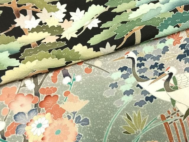 豪華黒留袖 友禅