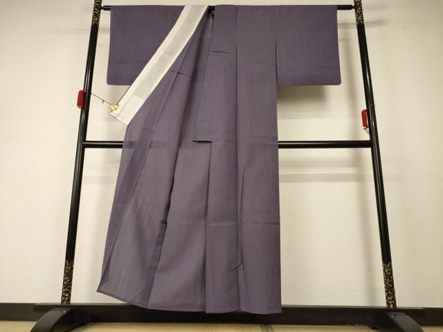 平和屋着物＊夏物　色無地　変わり絽　藤煤竹色　正絹　逸品　AABD6566jd 平和屋着物＊夏物 色無地 変わり絽 藤煤竹色 正絹 逸品 AABD6566jd