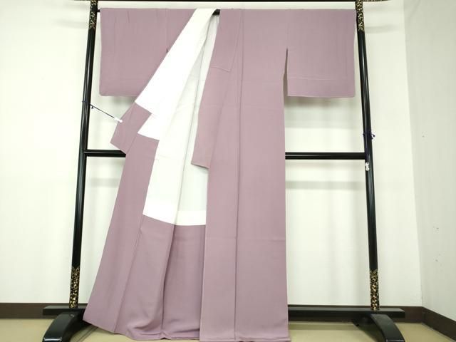 平和屋着物○上質な色無地 鳩羽色 正絹 逸品 DABA1036ps - メルカリ