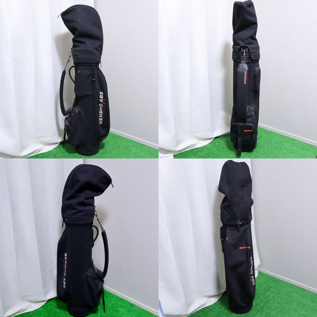 ゴルフクラブセット レディース KENSHO ABE 9本 初心者 キャディバック