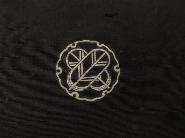  平和屋着物 上質な色無地 紬地 黒紅色 正絹 cs 色無地 着物