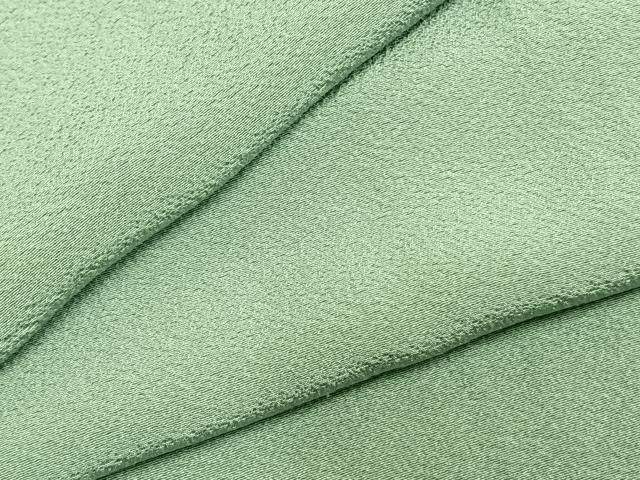 平和屋着物 上質な色無地 薄青色 正絹 fy