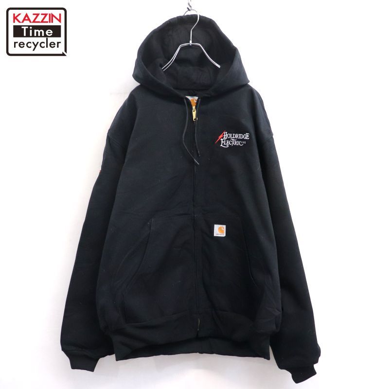 希少 Carhartt アクティブジャケット ダックパーカー kids キャメル