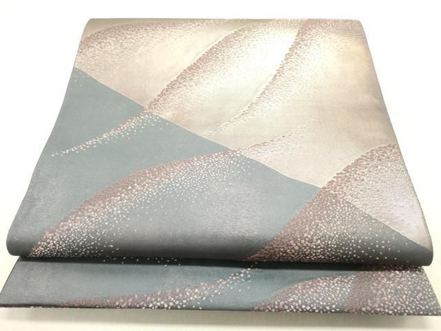 未使用正絹夏帯六通袋帯 花井幸子デザイン 未使用正絹夏帯六通袋帯 花井幸子デザイン 未使用正絹夏帯