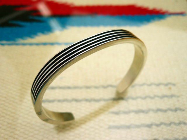 フランシスジョーンズ エッジプレート ブレスレット ナバホ 美品 ナバホ 02-0150 Francis Jones 故フランシス・ジョーンズ作 エッジ