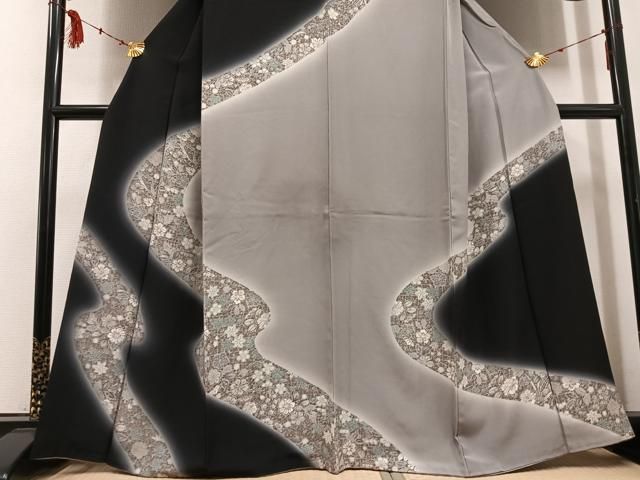 平和屋着物○訪問着 辻が花 暈し染め 正絹 逸品 AABD7591ph - メルカリ