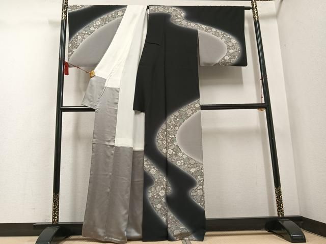 平和屋着物○訪問着 辻が花 暈し染め 正絹 逸品 AABD7591ph - メルカリ
