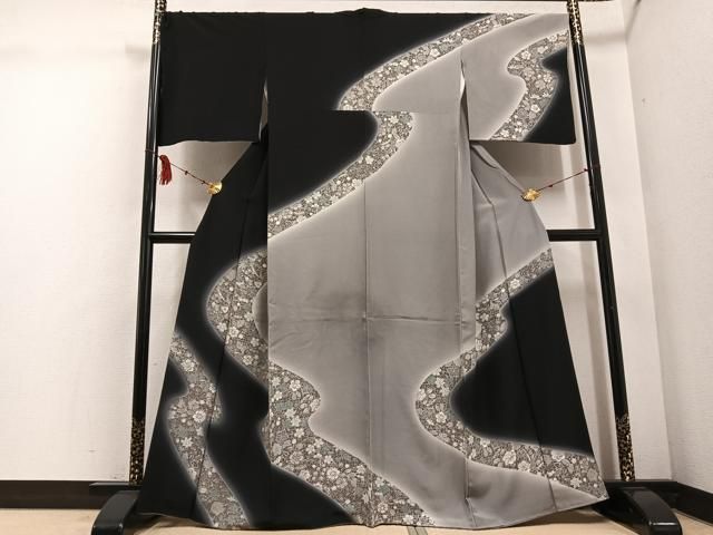 平和屋着物○訪問着 辻が花 暈し染め 正絹 逸品 AABD7591ph - メルカリ