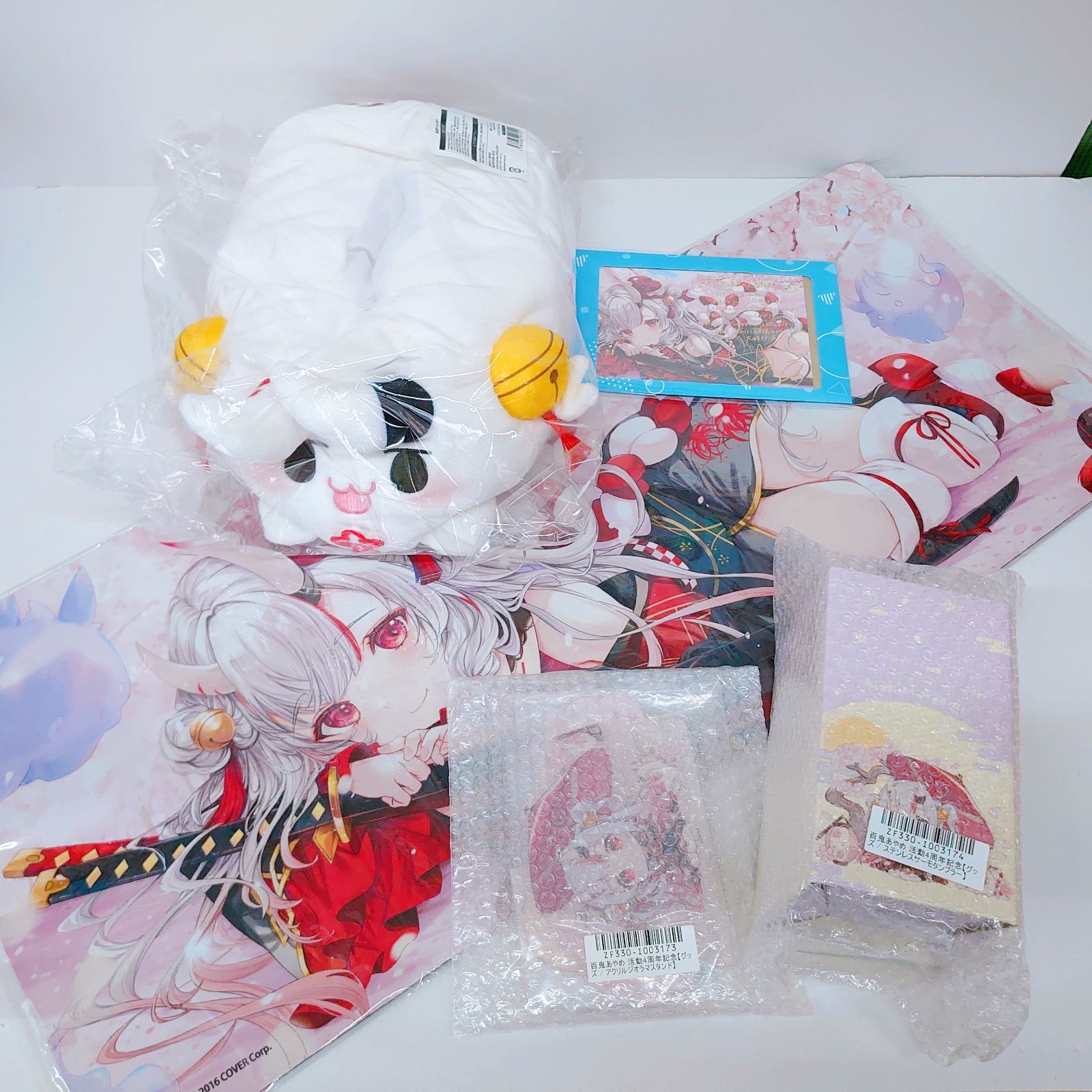 未使用】ホロライブ 百鬼あやめ 活動4周年記念 フルセット - メルカリ