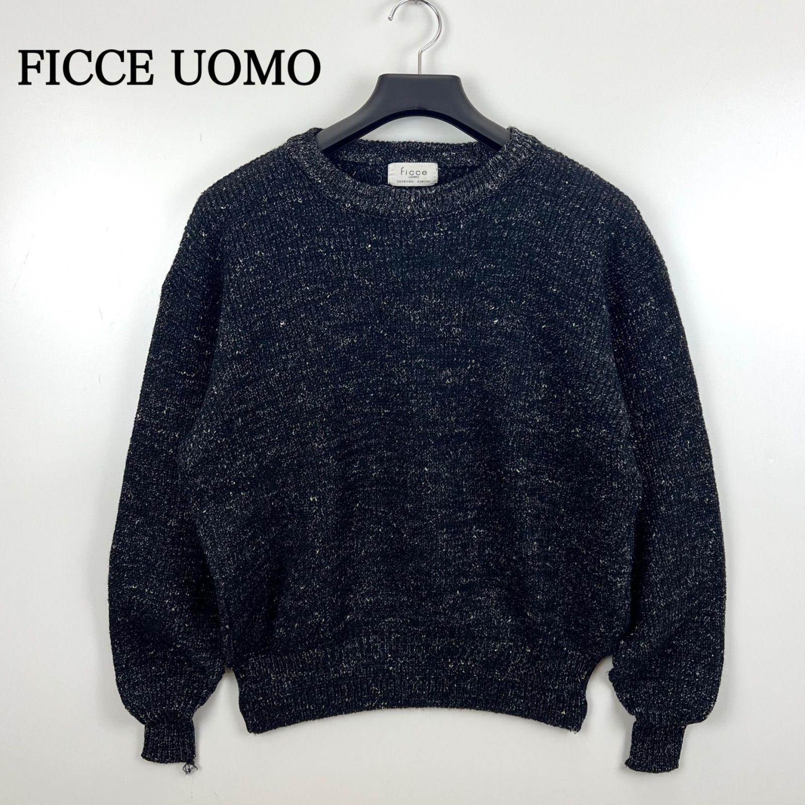 FICCE UOMO YOSHIYUKI KONISHI 90s old archive wool knit sweater
