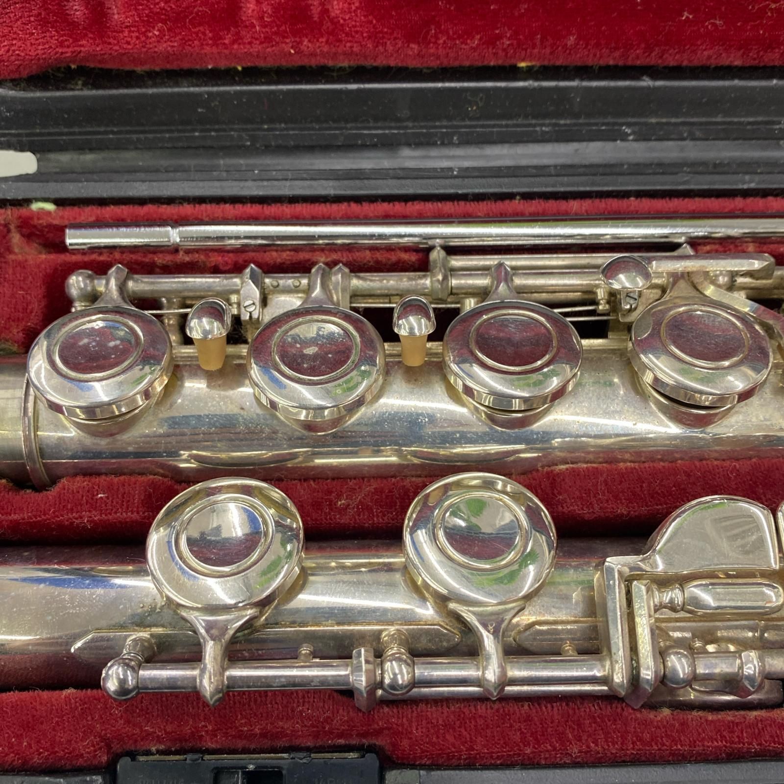 186000 現状品 YAMAHA ヤマハ フルート 管体銀メッキ YFL211S - メルカリ