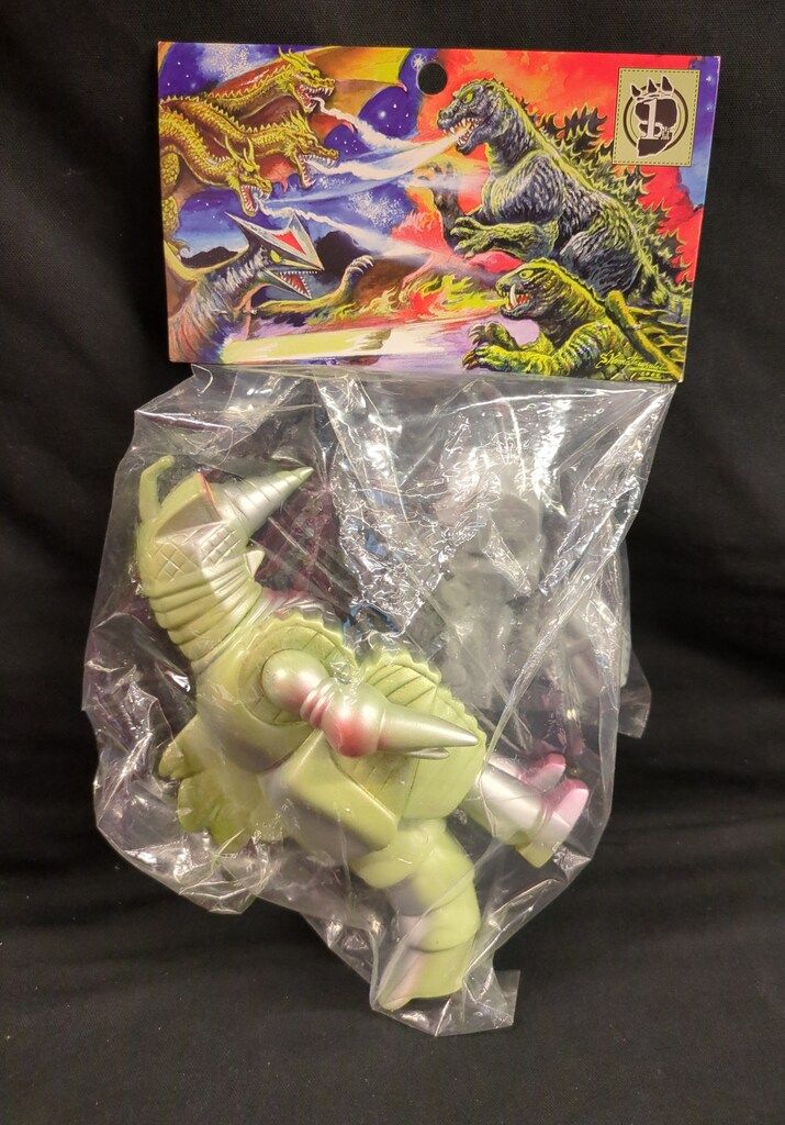 マーミット 世紀の大怪獣シリーズ/ビニパラベビー モゲラ 車付/黄土