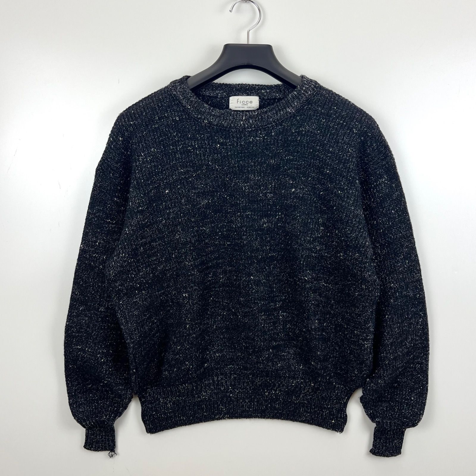 FICCE UOMO YOSHIYUKI KONISHI 90s old archive wool knit sweater