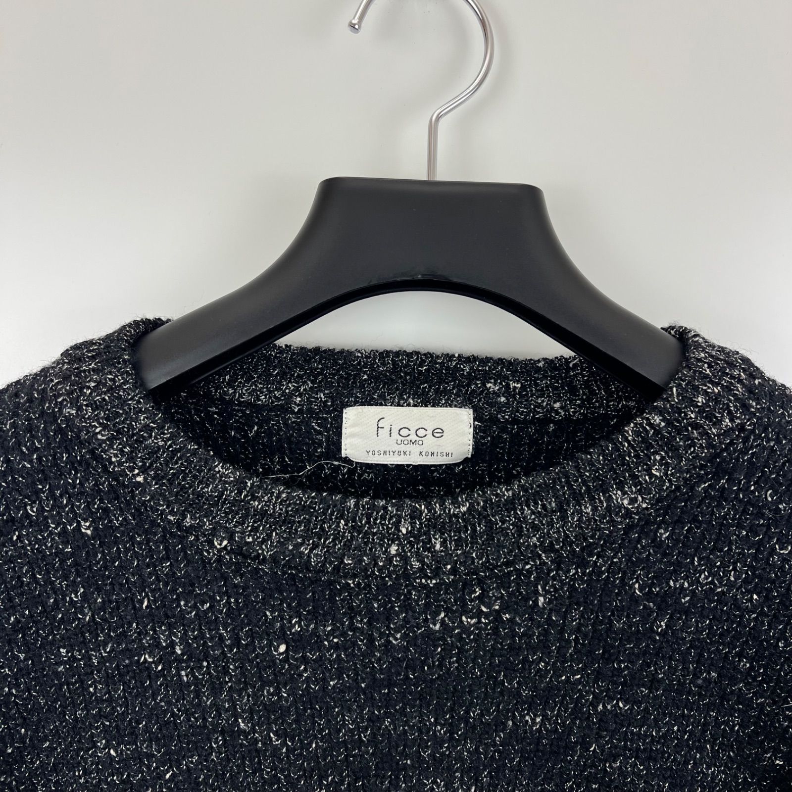 FICCE UOMO YOSHIYUKI KONISHI 90s old archive wool knit sweater