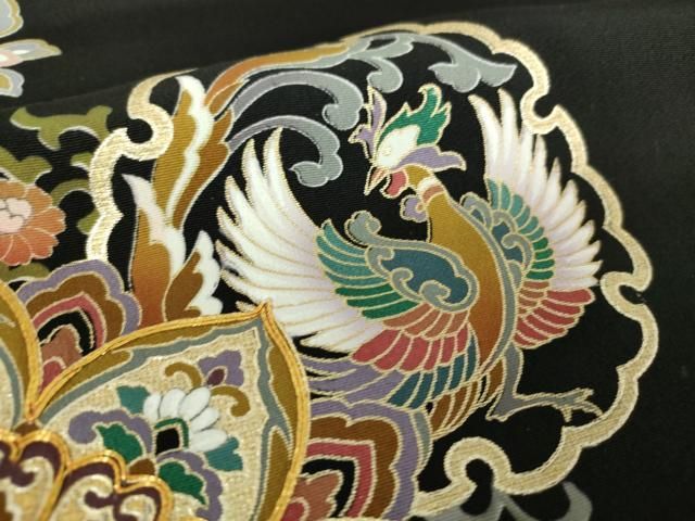 駒刺繍 正倉院花鳥文