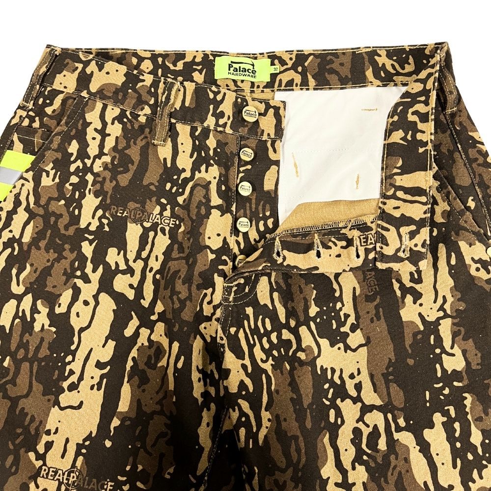 PALACE パレス HARDWARE WORK PANT CAMO ワークパンツ ブラウン系