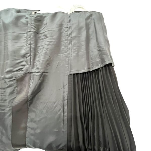 □ サカイ sacai ロングスカート プリーツスカート 透け感 オシャレ