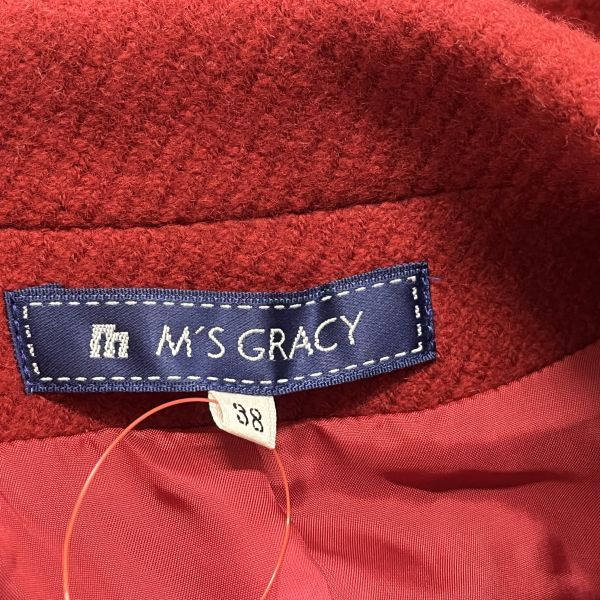 ◇ エムズグレイシー M'S GRACY ダッフルコート ショート丈 トグル