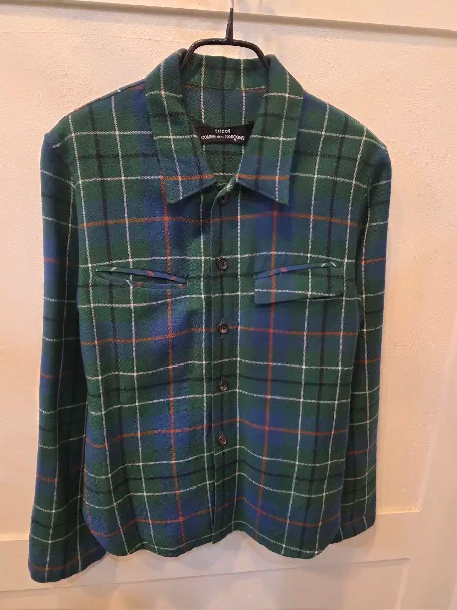ツリー コム デ ギャルソン チェック シャツ