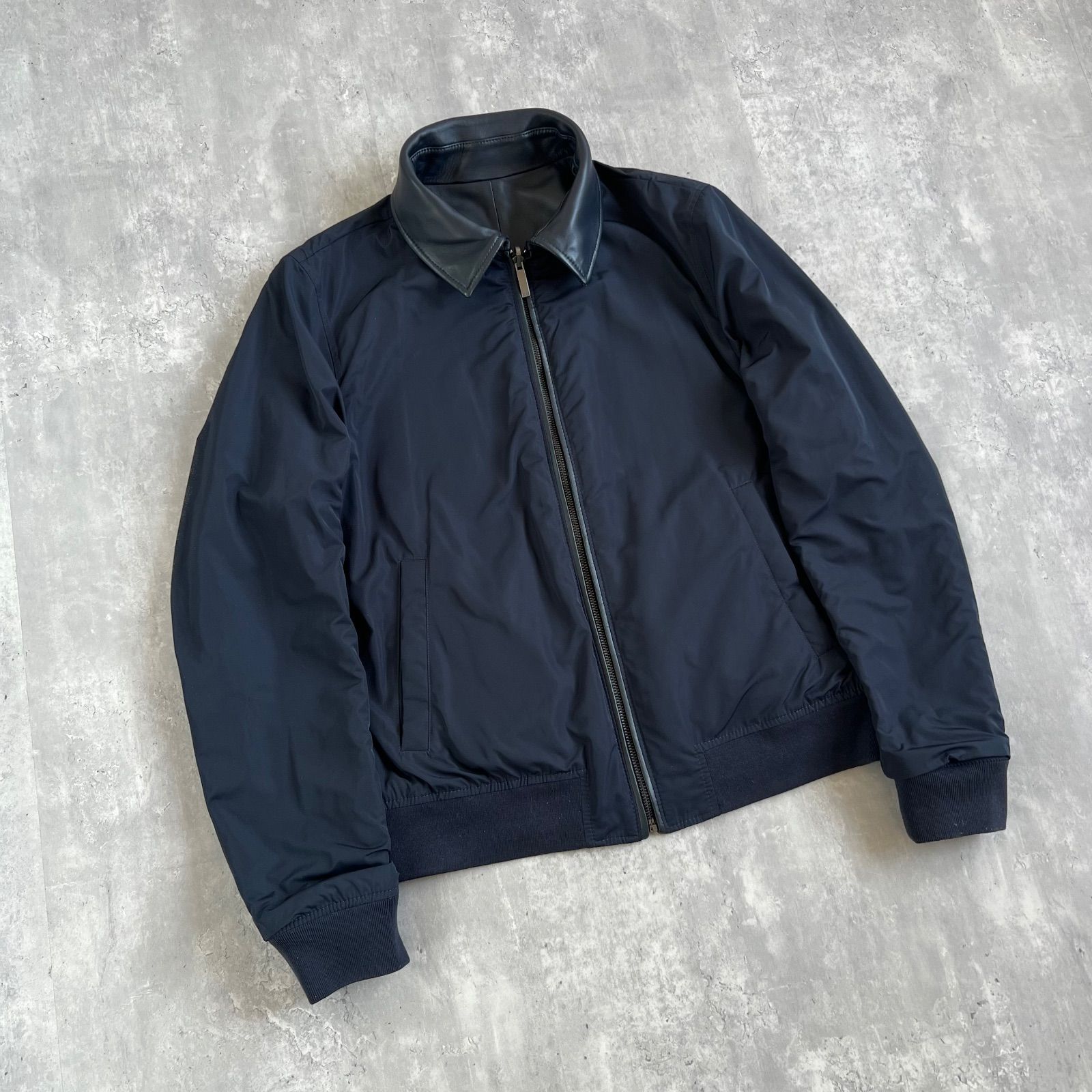 HUGO BOSS / ヒューゴボス ラムレザー リバーシブルジャケット