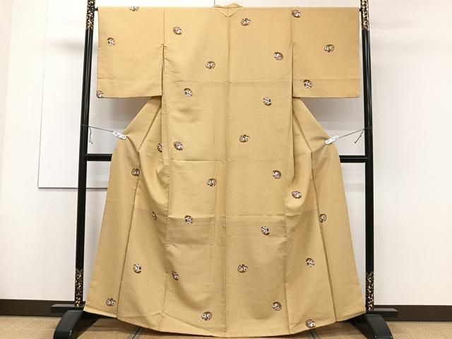 平和屋着物□小紋 舞花文 洗える着物 CAAZ9370xi - メルカリ