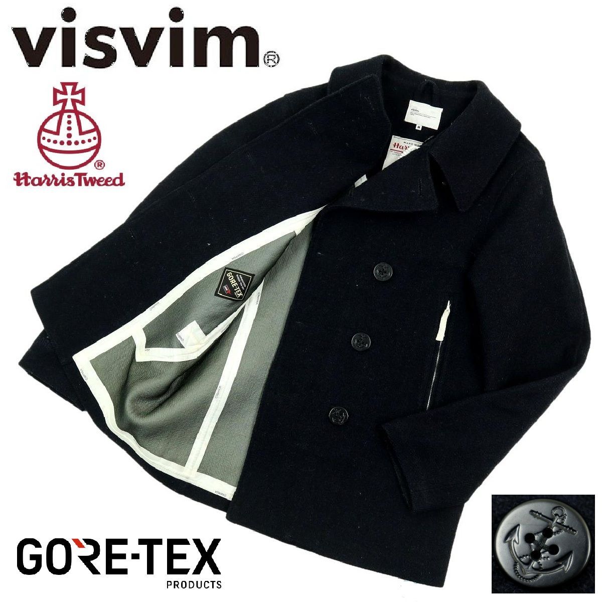 B3586】visvim×HARRIS TWEED ビスヴィム ビスビム ヴィスヴィム ハリス