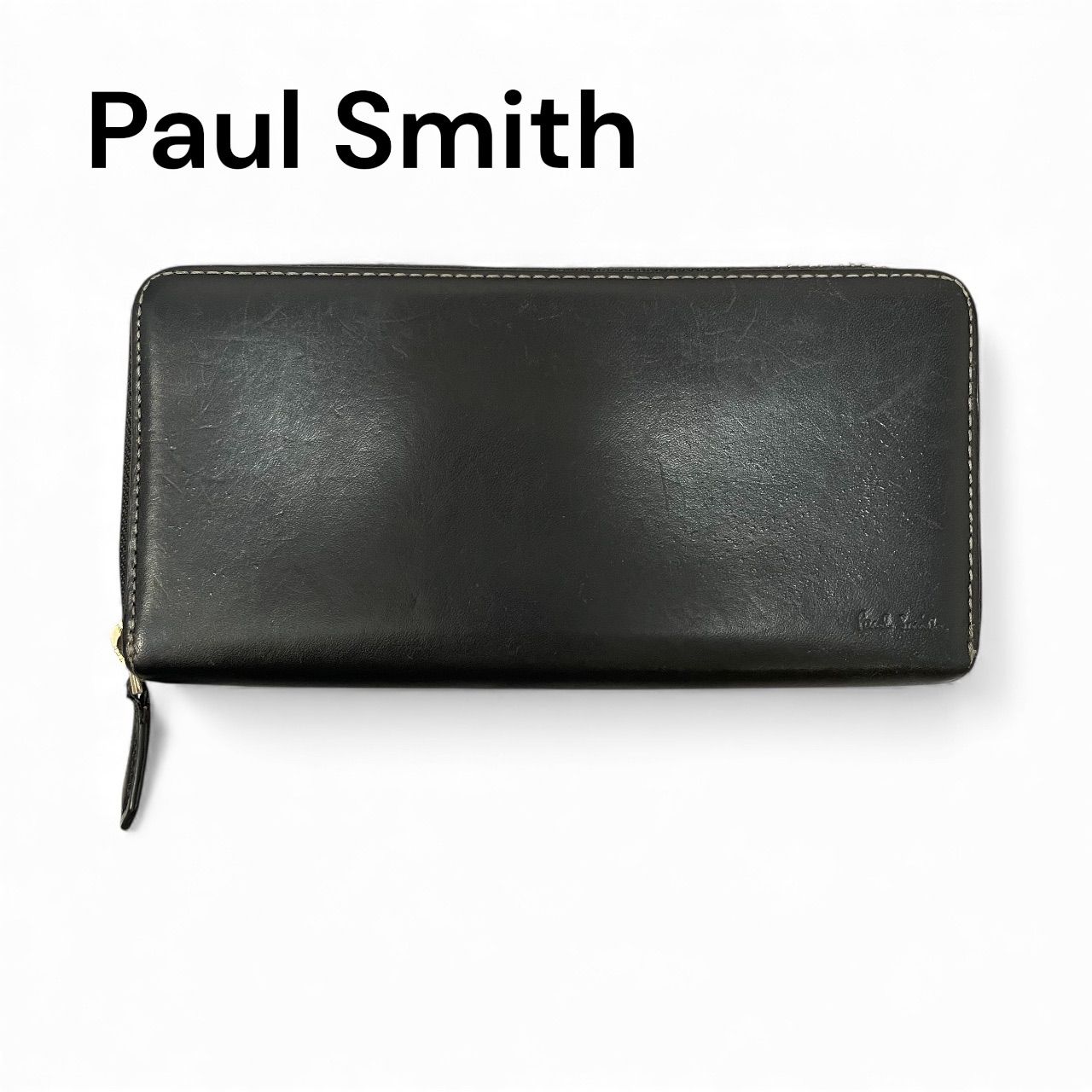 Paul Smith ポールスミス 長財布 ブラック ロングウォレット ラウンド