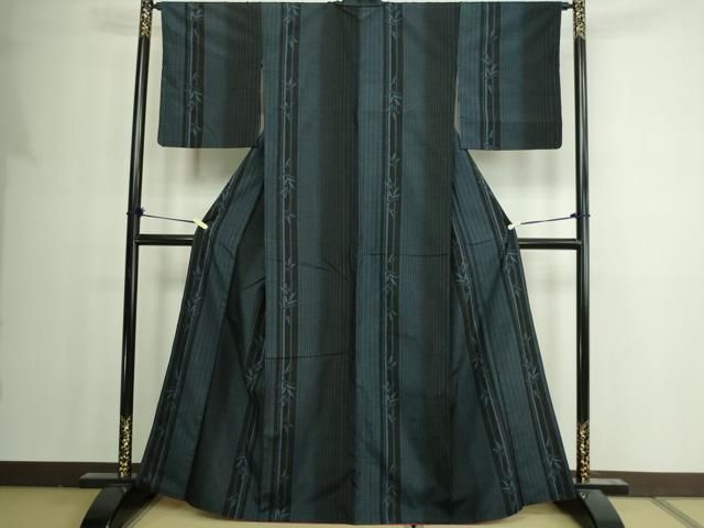 平和屋着物□上質な紬 笹竹間道 正絹 逸品 DAAY7714sf - メルカリ