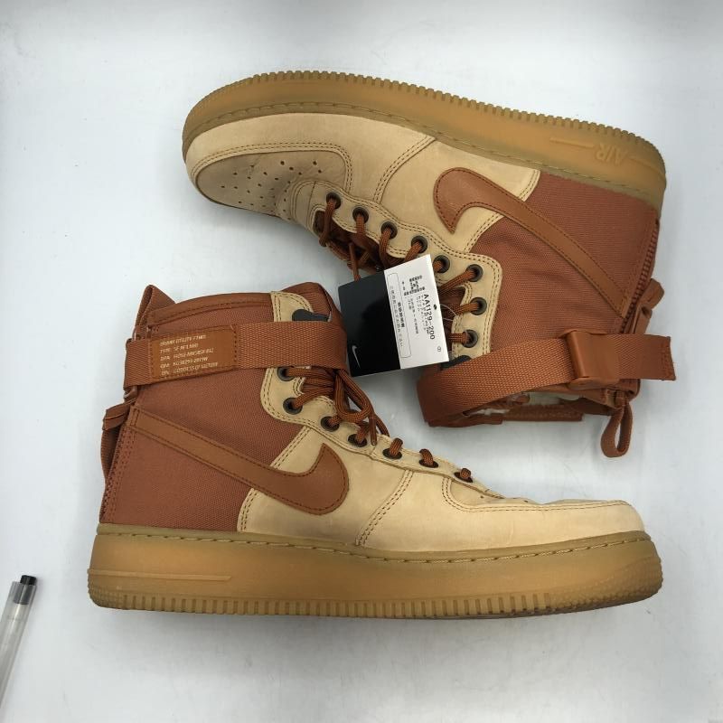 中古】NIKE SF AF1 MID PRM Praline サイズ28cm AA1129-200 ナイキ 