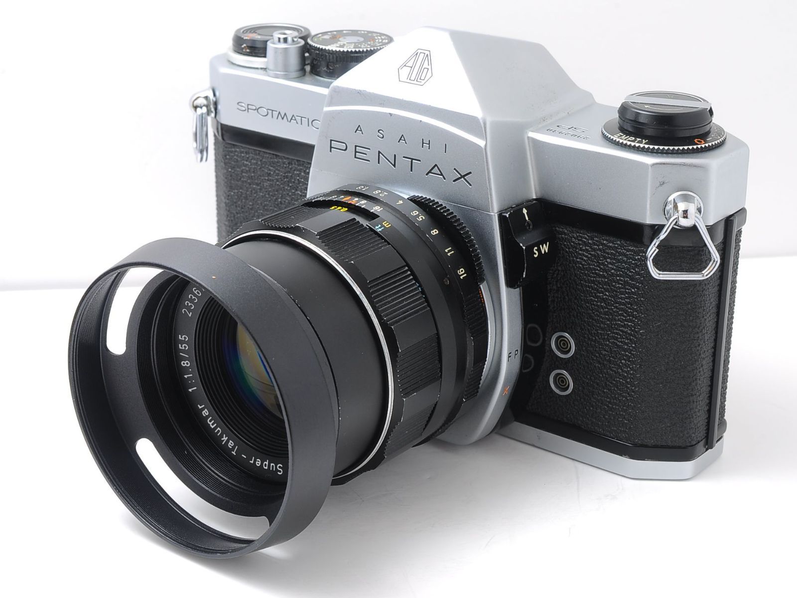 PENTAX SP ＋ Super Takumar 55mm F1.8｜露出計作動・シャッター良好