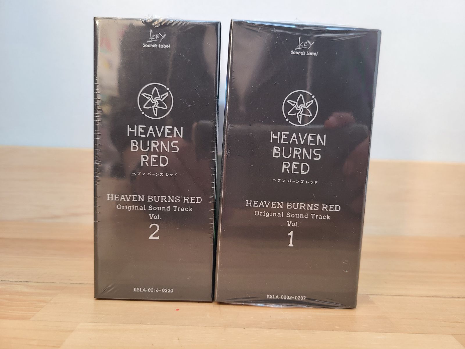 未開封 HEAVEN BURNS RED Original Sound Track CD 2点セット Vol.1