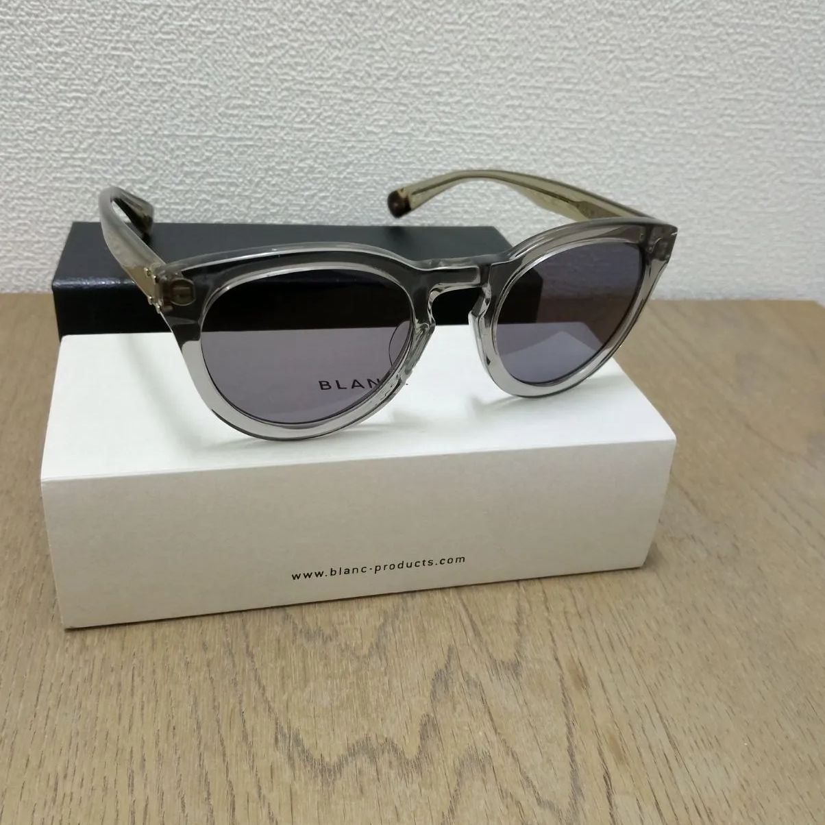 BLANC.. サングラス B 0007 CLR GRY ブラン クリアグレイ