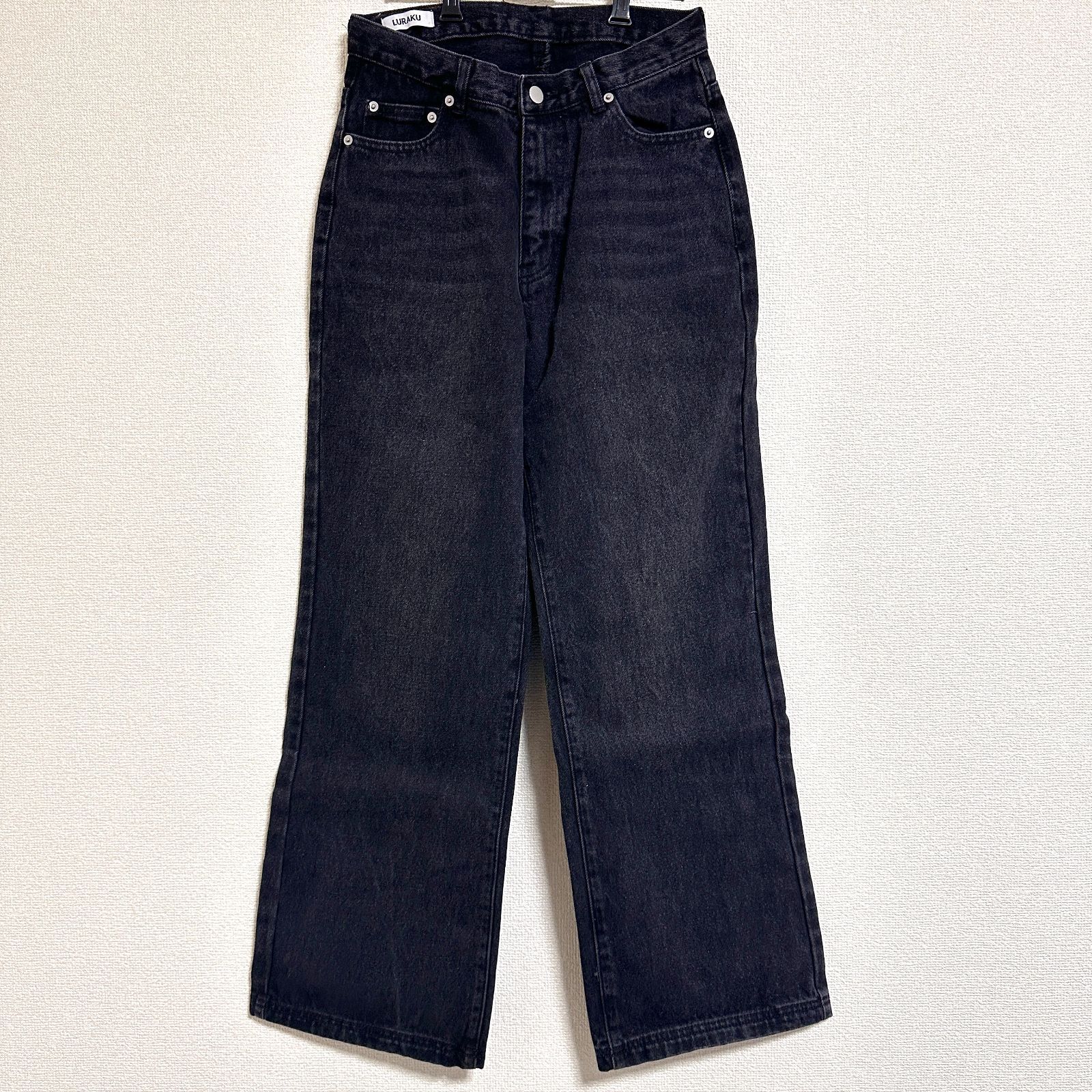 LURAKU（ルラク）の「【LURAKU】Semi-flared Rigid Denim LURAKU 