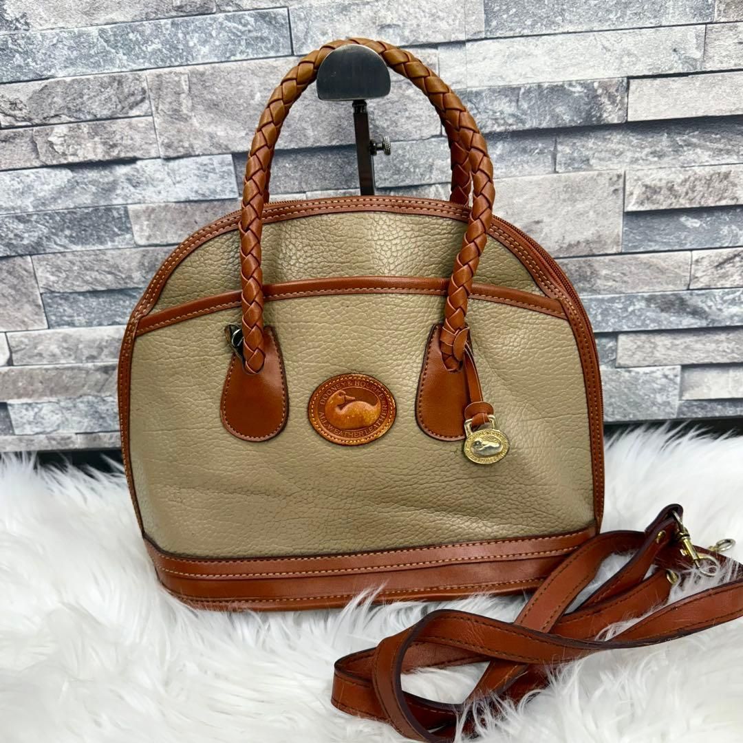 ドゥーニーアンドバーク　DOONEY&BOURKE 2wayバッグ　レザー DOONEY&BOURKE ドゥーニーアンドバーク 2wayレザーハンドバッグ トート
