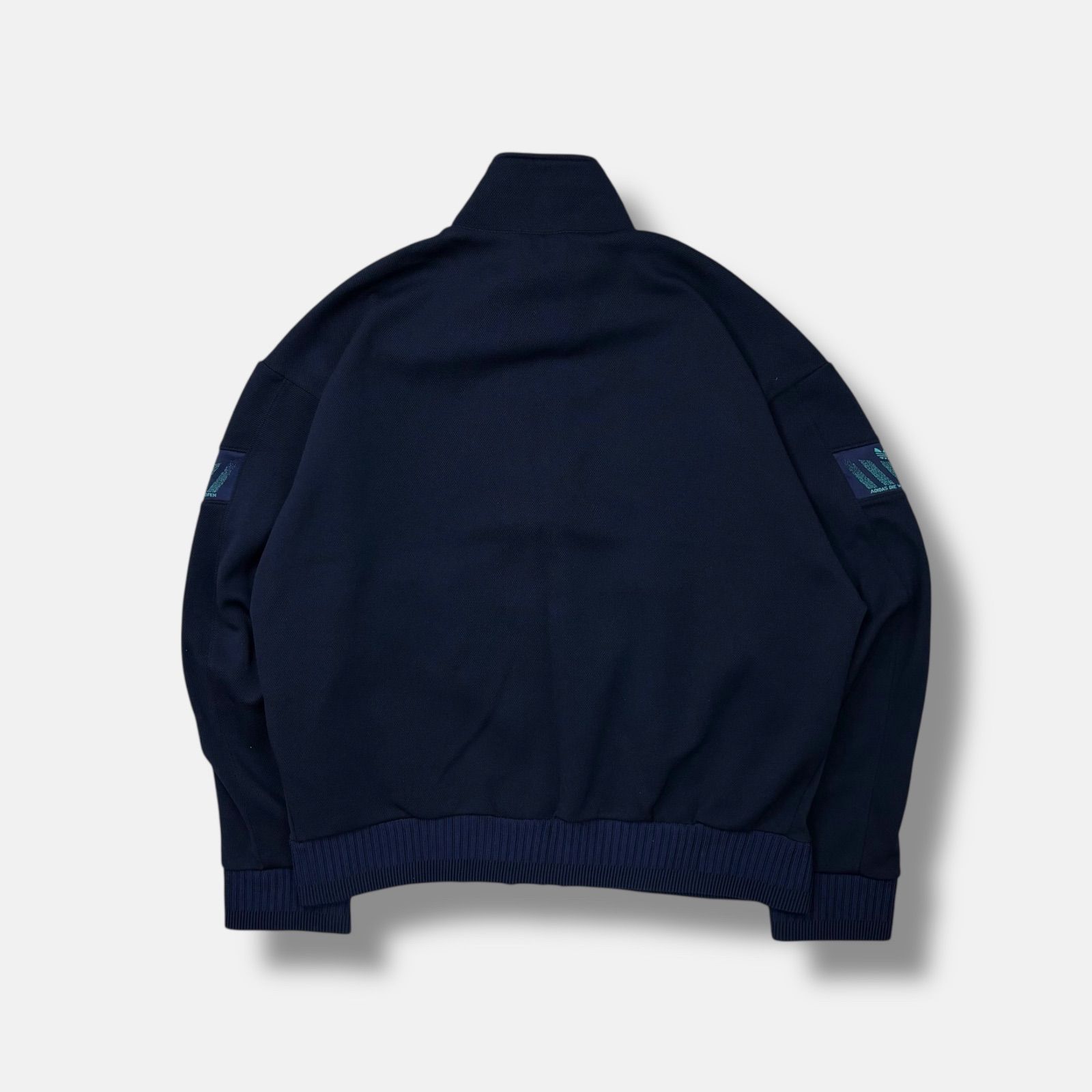 80s adidas トラックジャケット デサント製 y2k ネイビー L - メルカリ