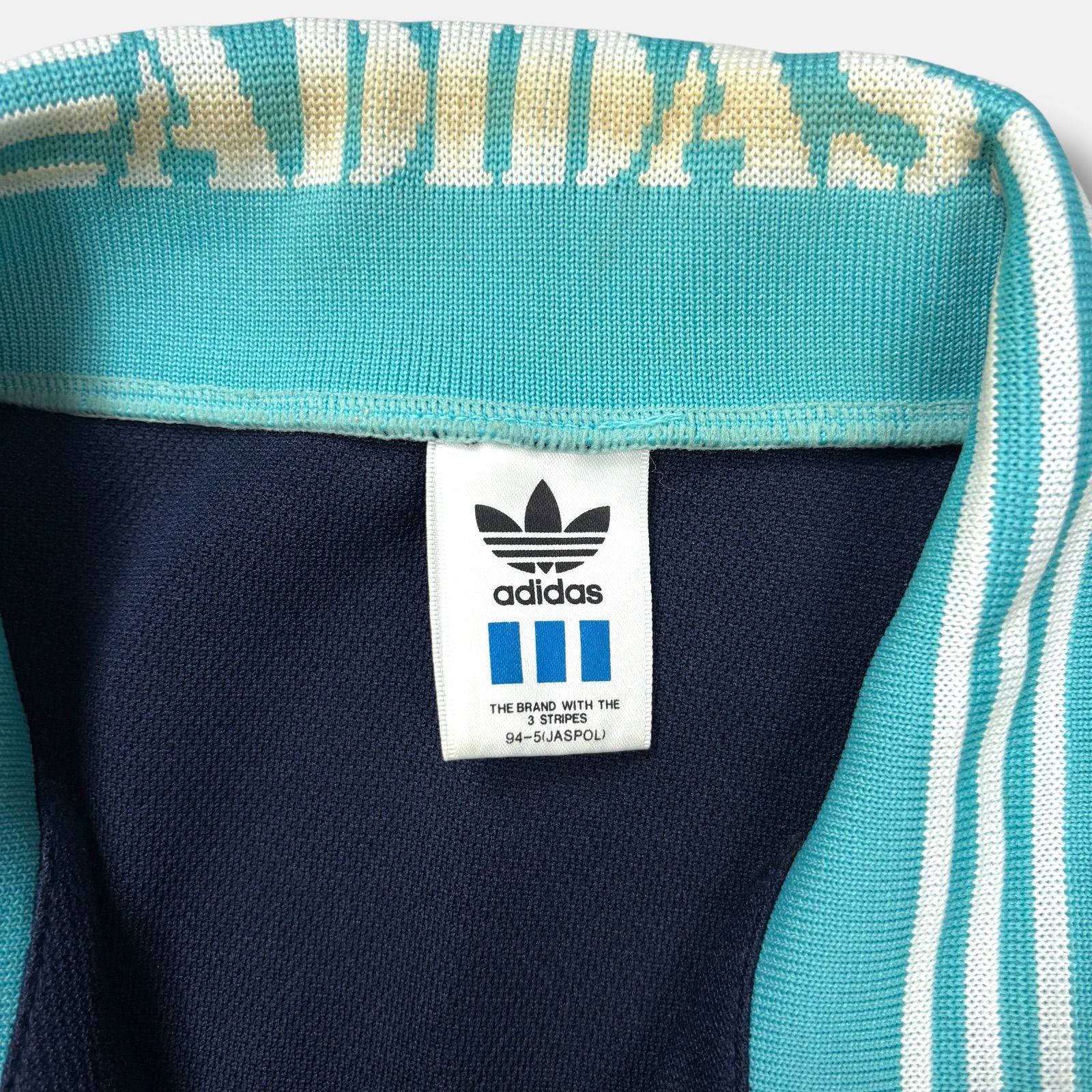 80s adidas トラックジャケット デサント製 y2k ネイビー L - メルカリ