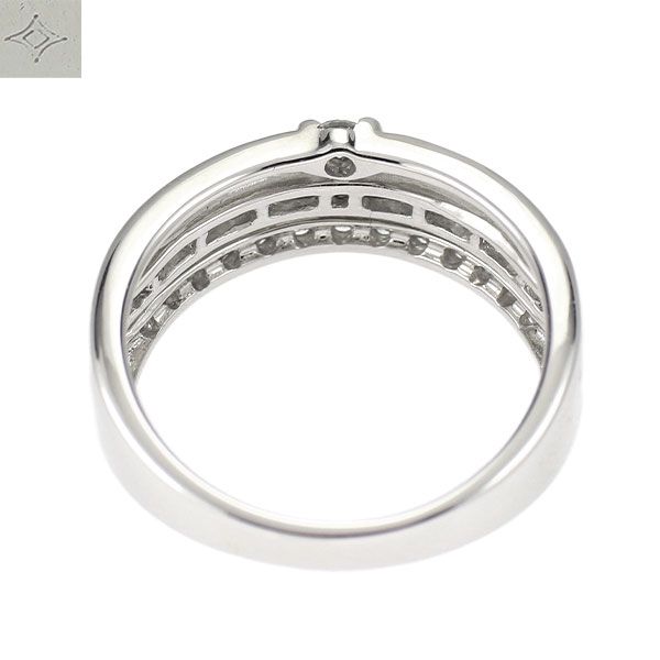GSTV K18WG ダイヤモンド リング 0.60ct - メルカリ