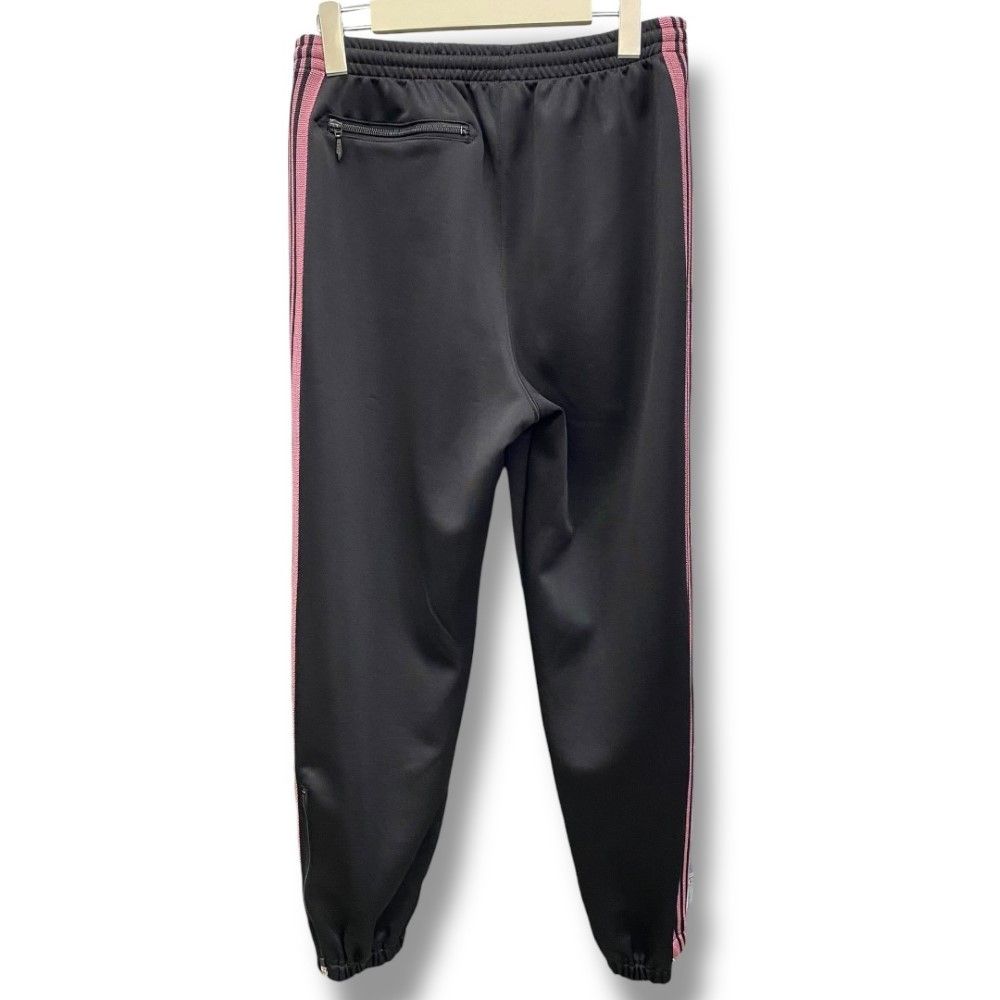 NEEDLES Zipped Track Pant Poly Smooth XSサイズ ブラック ピンク