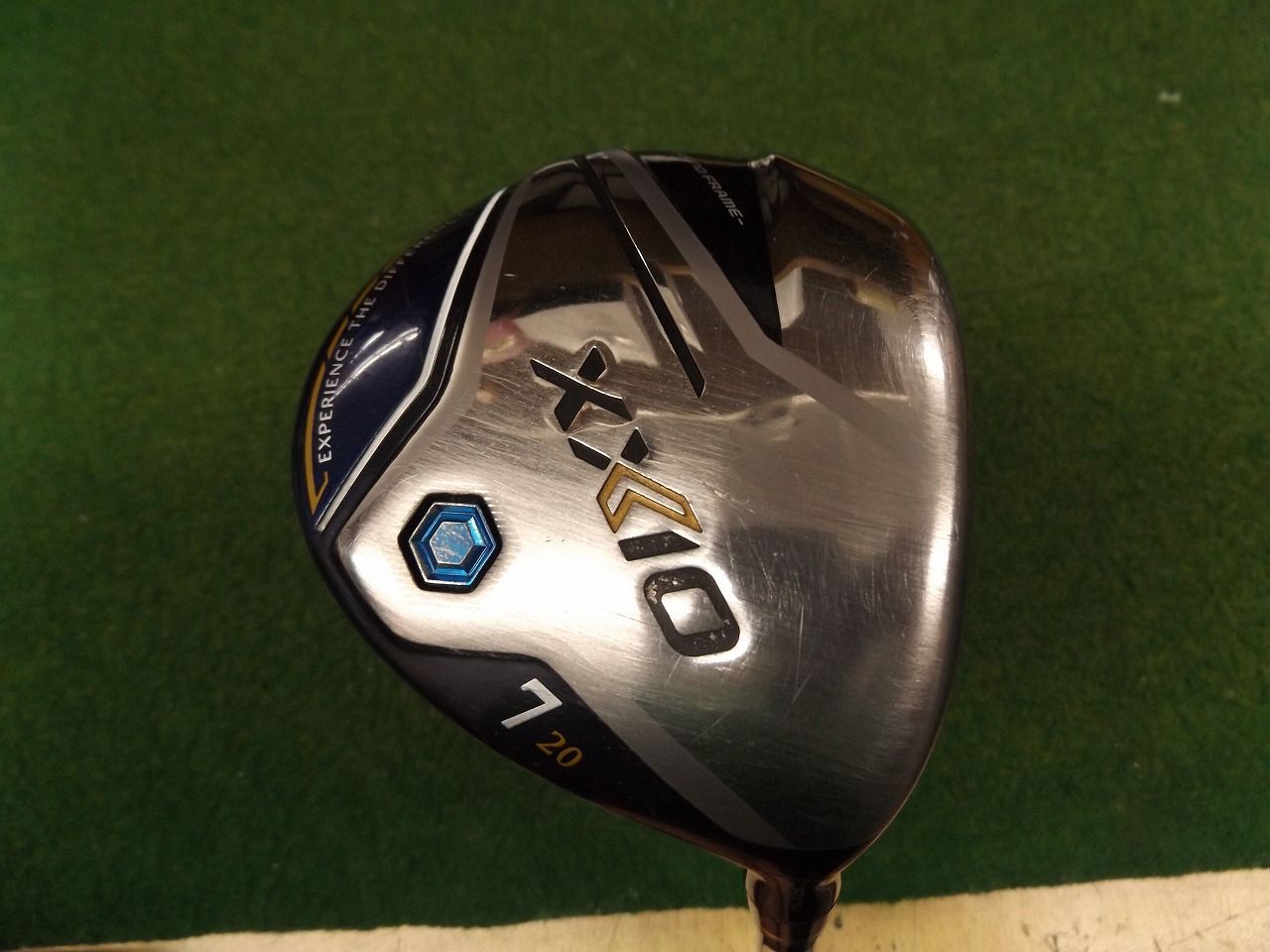 2617 XXIO 2025 ネイビー 7 W 20° カーボン R カバー有 ダンロップ ゼクシオ12 フェアウェイウッド ゴルフクラブ .994002