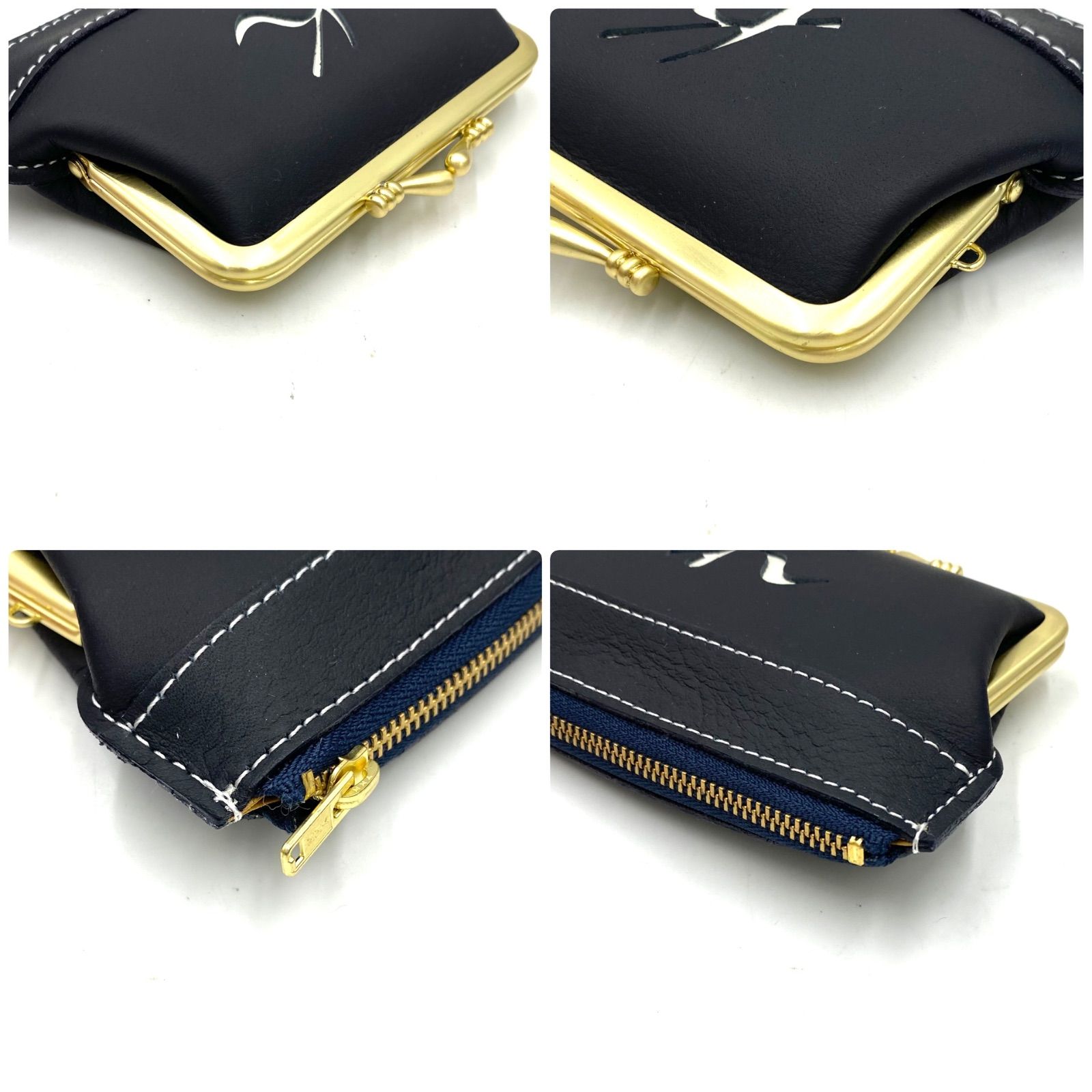 未使用保管品 Kitamura キタムラ がま口 財布 ウォレット コインケース