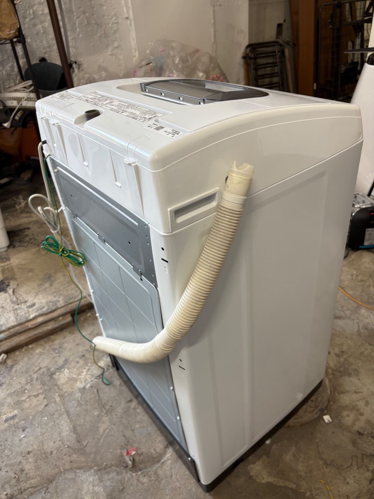 HITACHI NW-50J 縦型洗濯機 2024年製 - メルカリ