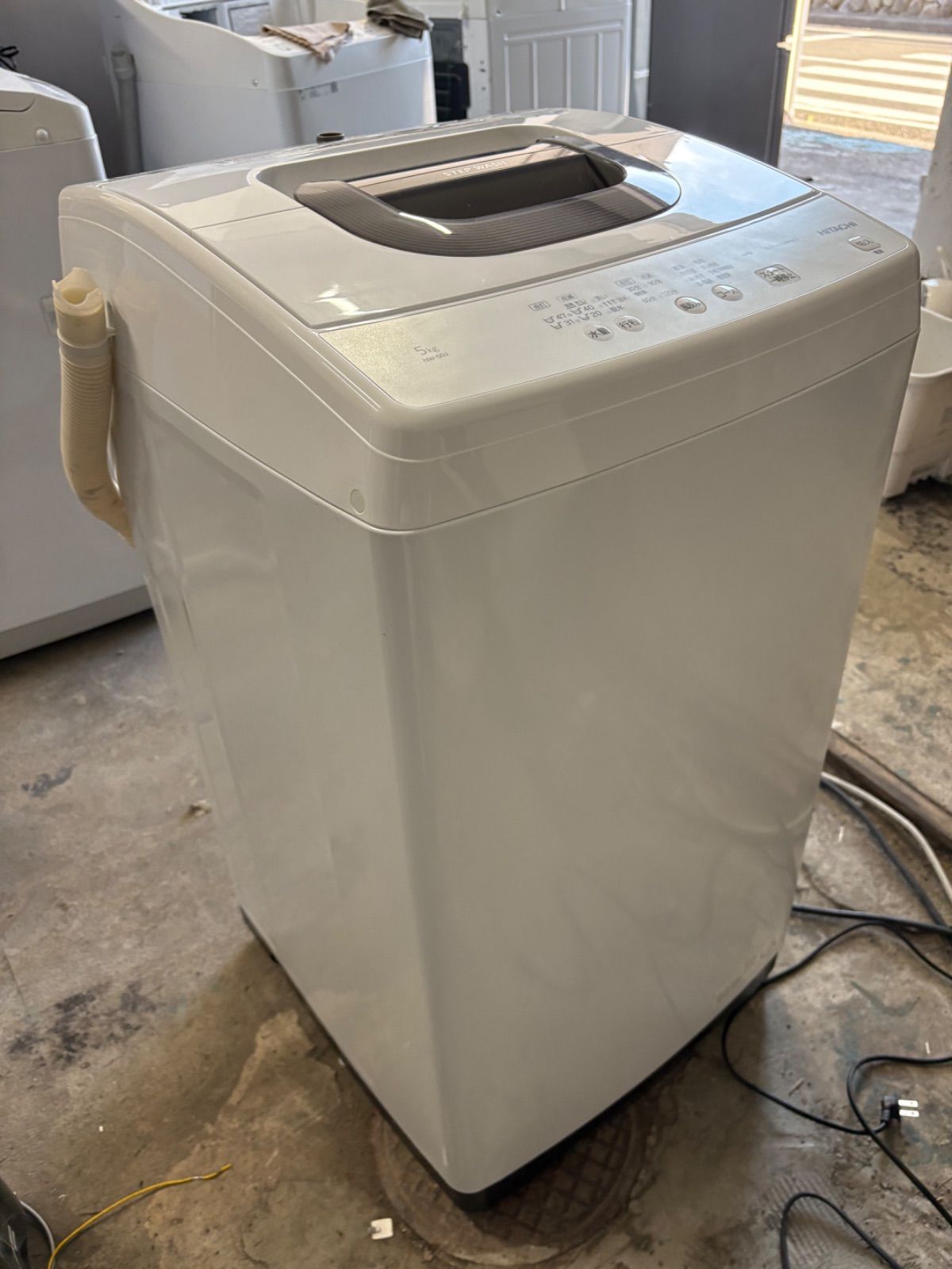 HITACHI NW-50J 縦型洗濯機 2024年製 - メルカリ