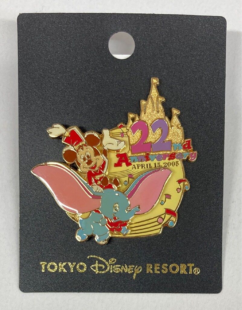 東京ディズニーリゾート ピンバッジ TDR22周年 ファンタジーランド
