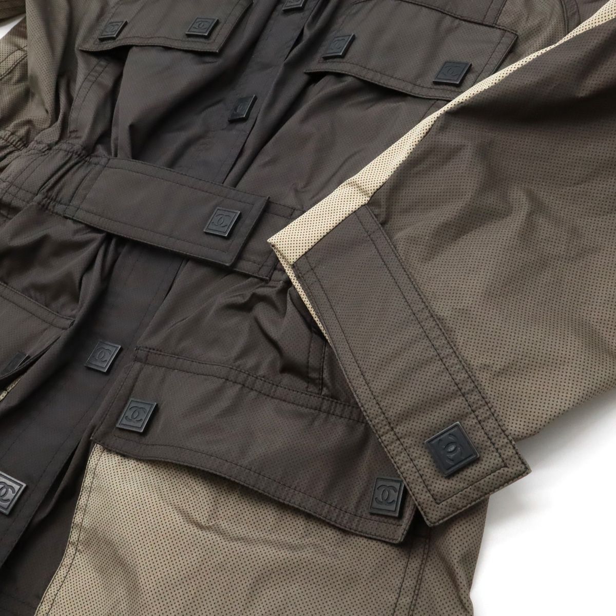 CHANEL シャネル ココボタン ジャケット アウター ウエストマーク