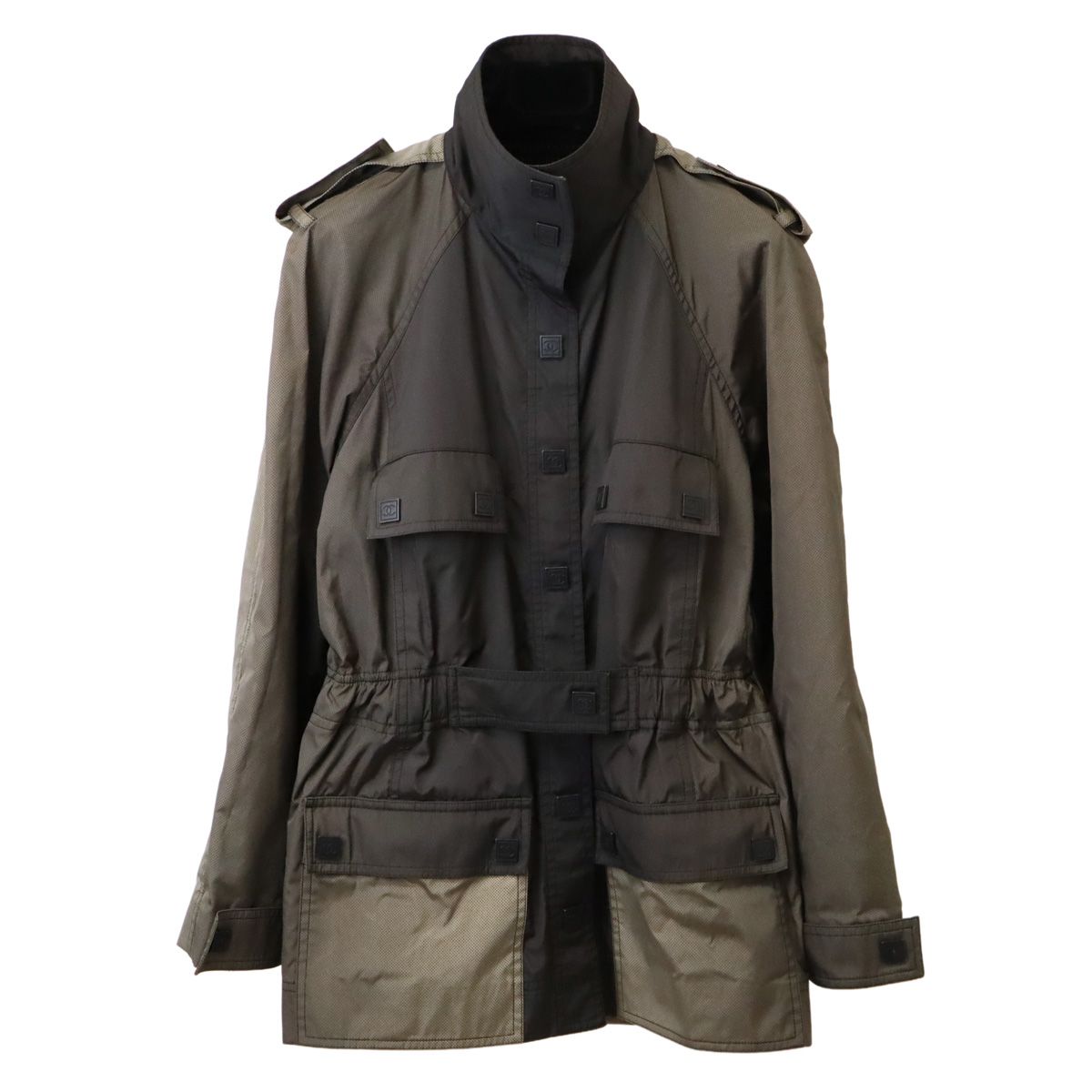 CHANEL シャネル ココボタン ジャケット アウター ウエストマーク