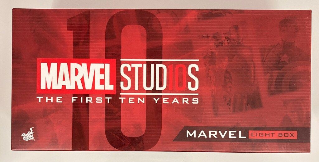 MARVEL STUDIOS LIGHT BOX 10周年記念 Hot Toys Marvel Studios 10th Anniversary USB Light Box